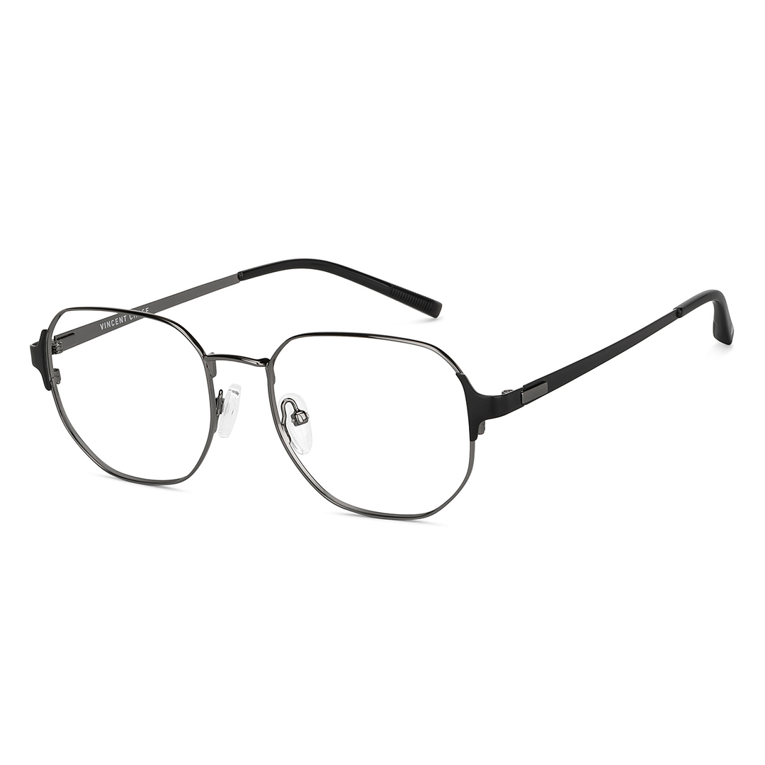 Vincent Chase Online Mid Gunmetal Full Rim Geometric right side