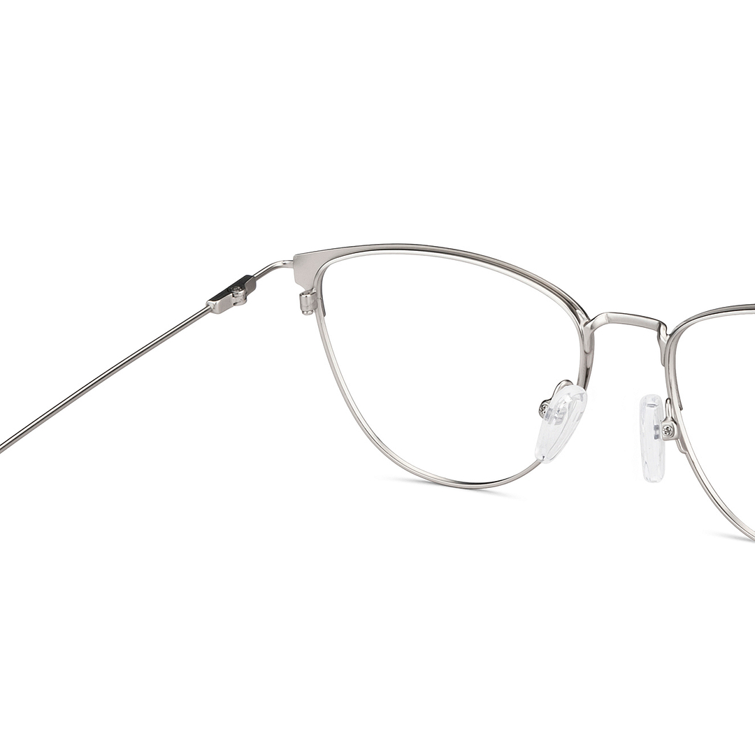 Vincent Chase Online Dark Gunmetal Full Rim Cat Eye right side