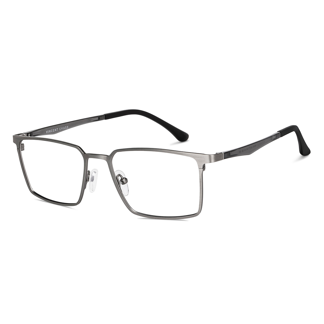 Vincent Chase Online Silver Full Rim Rectangle right side