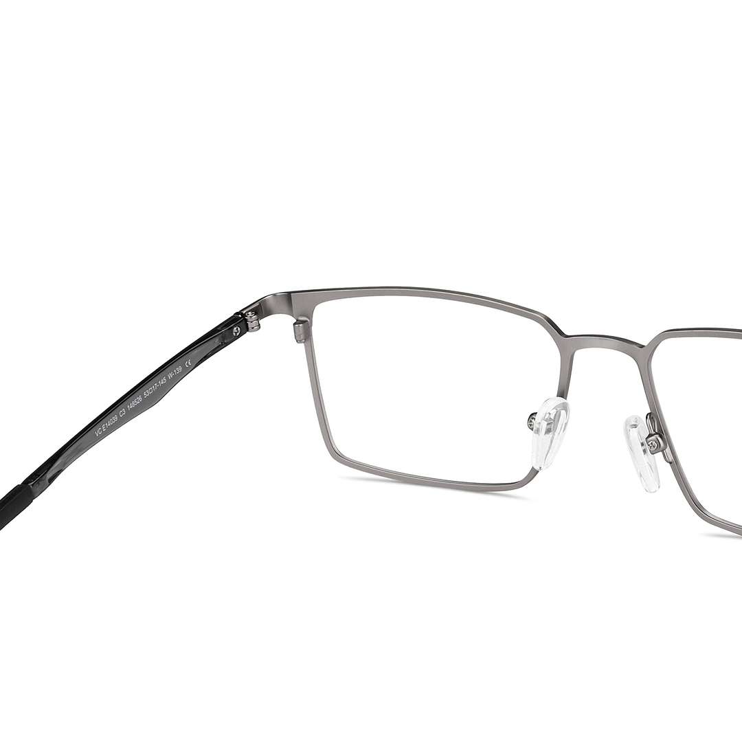 Vincent Chase Online Silver Full Rim Rectangle right side