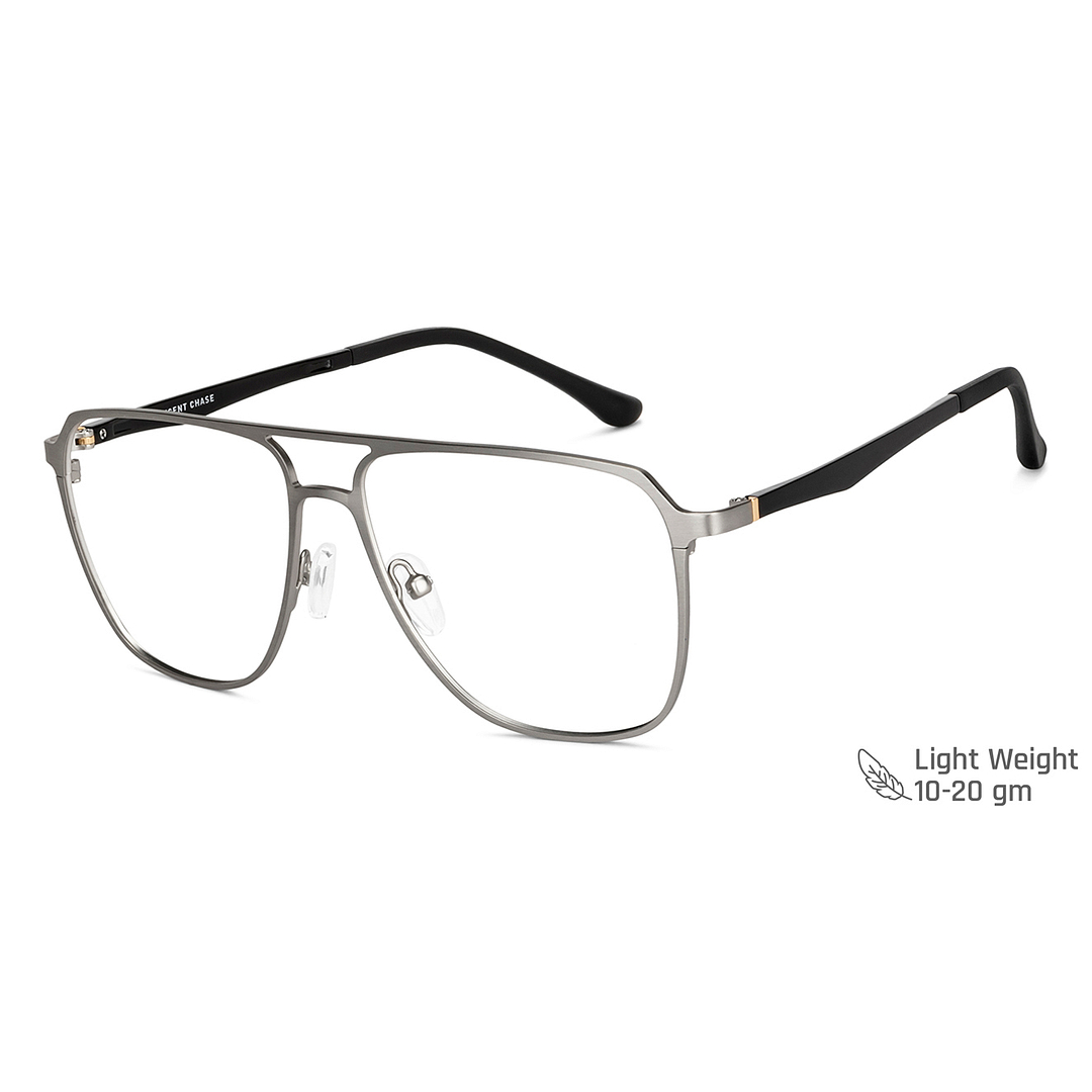 Vincent Chase Online Silver Full Rim Square right side