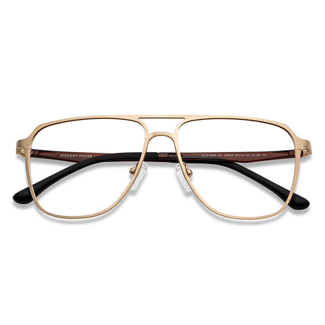 Vincent Chase Online Gold Full Rim Square left side