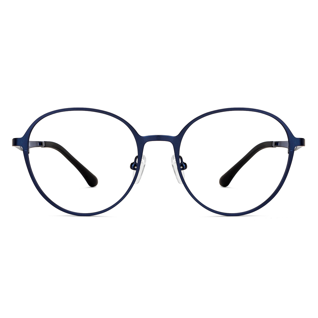Vincent Chase Online Sky Blue Full Rim Round left side