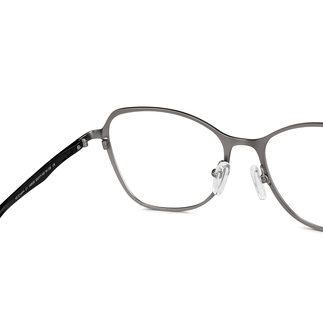 Vincent Chase Online Mid Gunmetal Full Rim Cat Eye right side