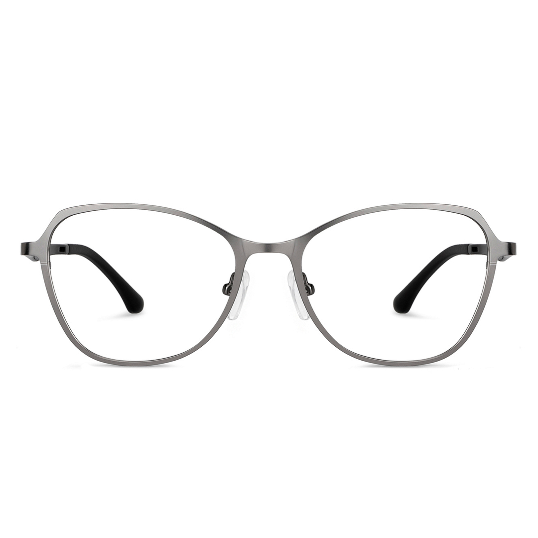 Vincent Chase Online Mid Gunmetal Full Rim Cat Eye left side