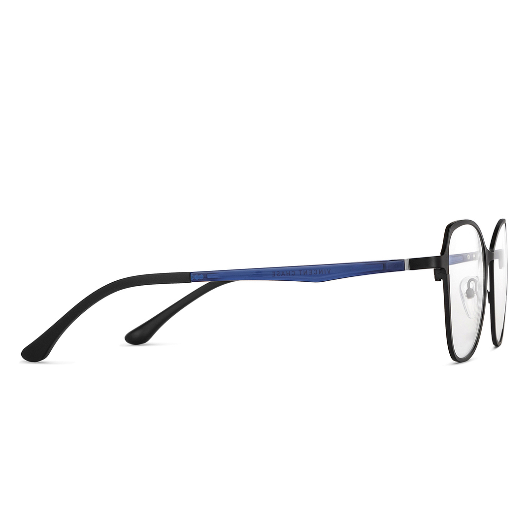 Vincent Chase Online Black Full Rim Cat Eye left side