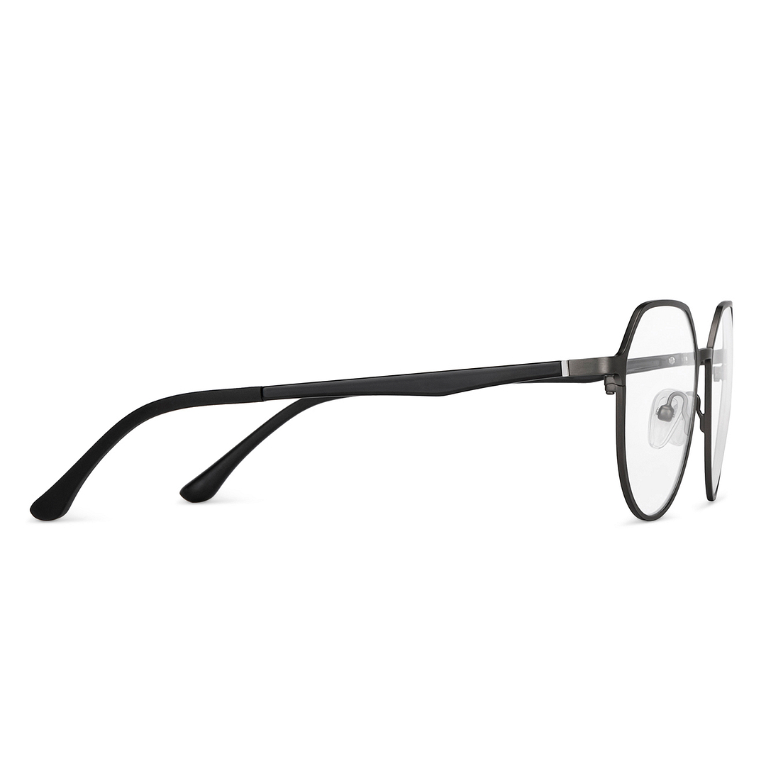 Vincent Chase Online Mid Gunmetal Full Rim Geometric left side