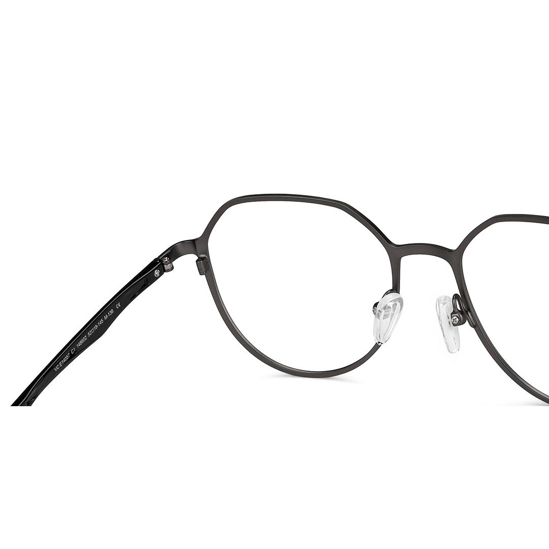 Vincent Chase Online Mid Gunmetal Full Rim Geometric right side