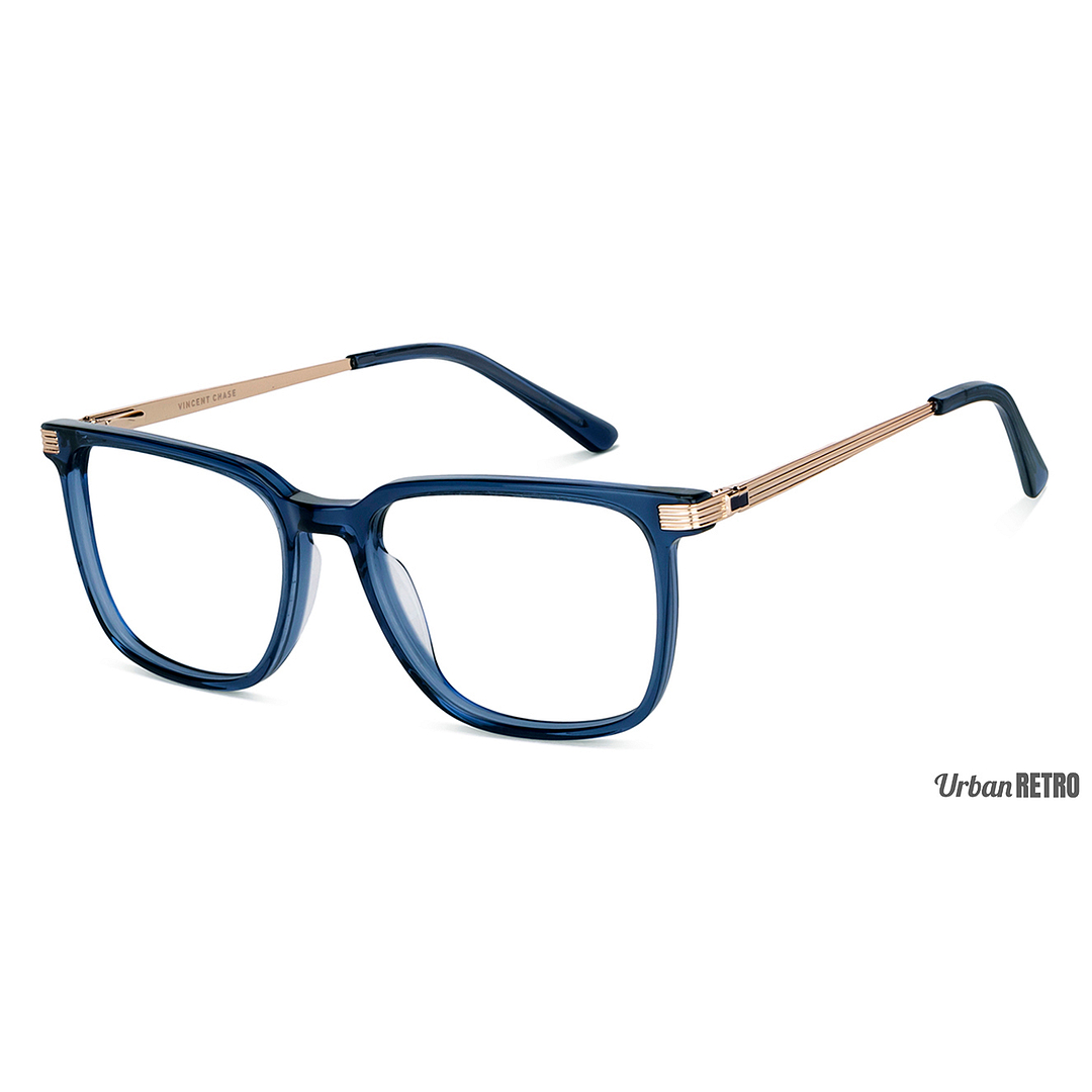 Vincent Chase Online Blue Transparent Full Rim Square right side