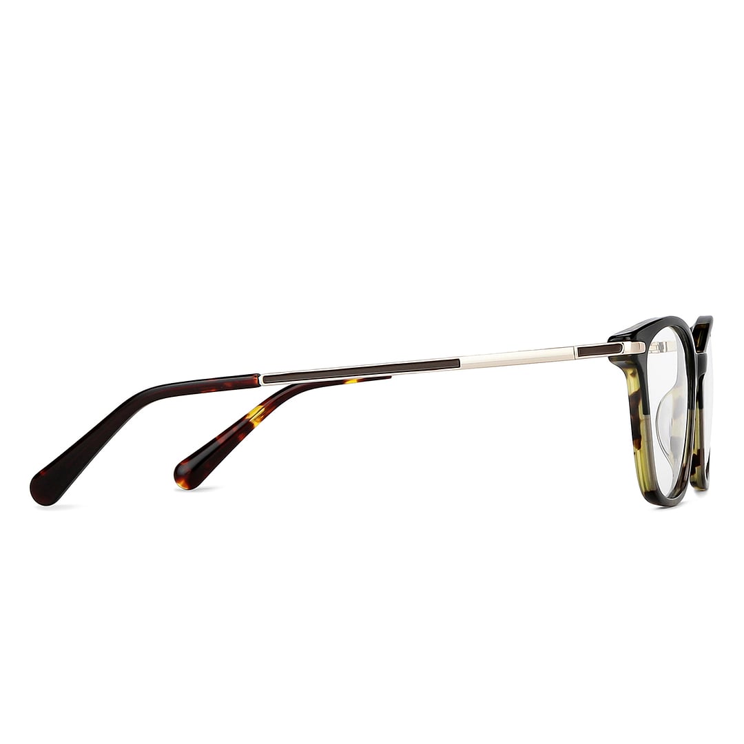 Vincent Chase Tortoise Full Rim Cat Eye left side