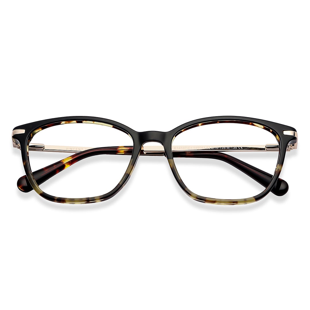Vincent Chase Tortoise Full Rim Cat Eye left side