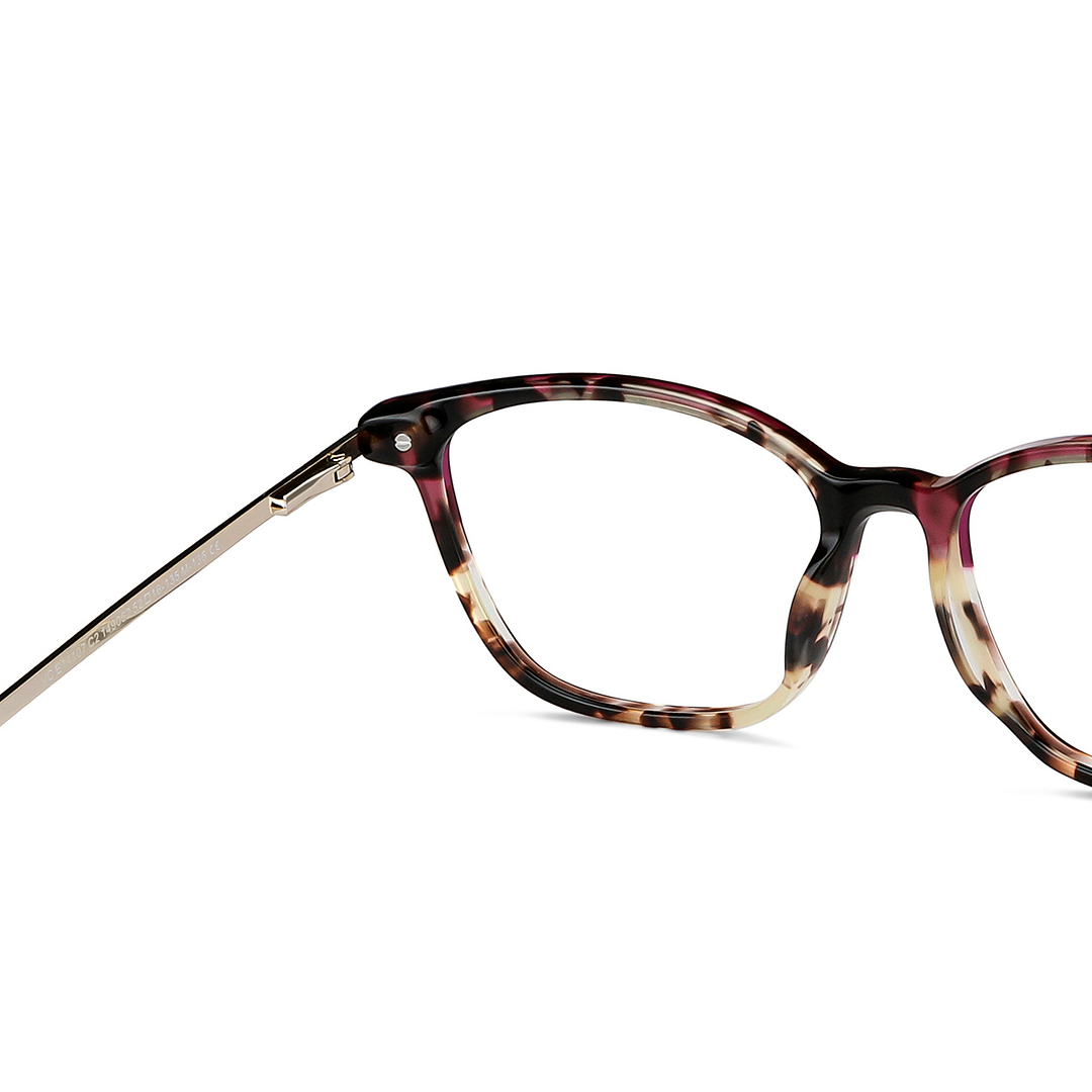 Vincent Chase Tortoise Full Rim Cat Eye right side