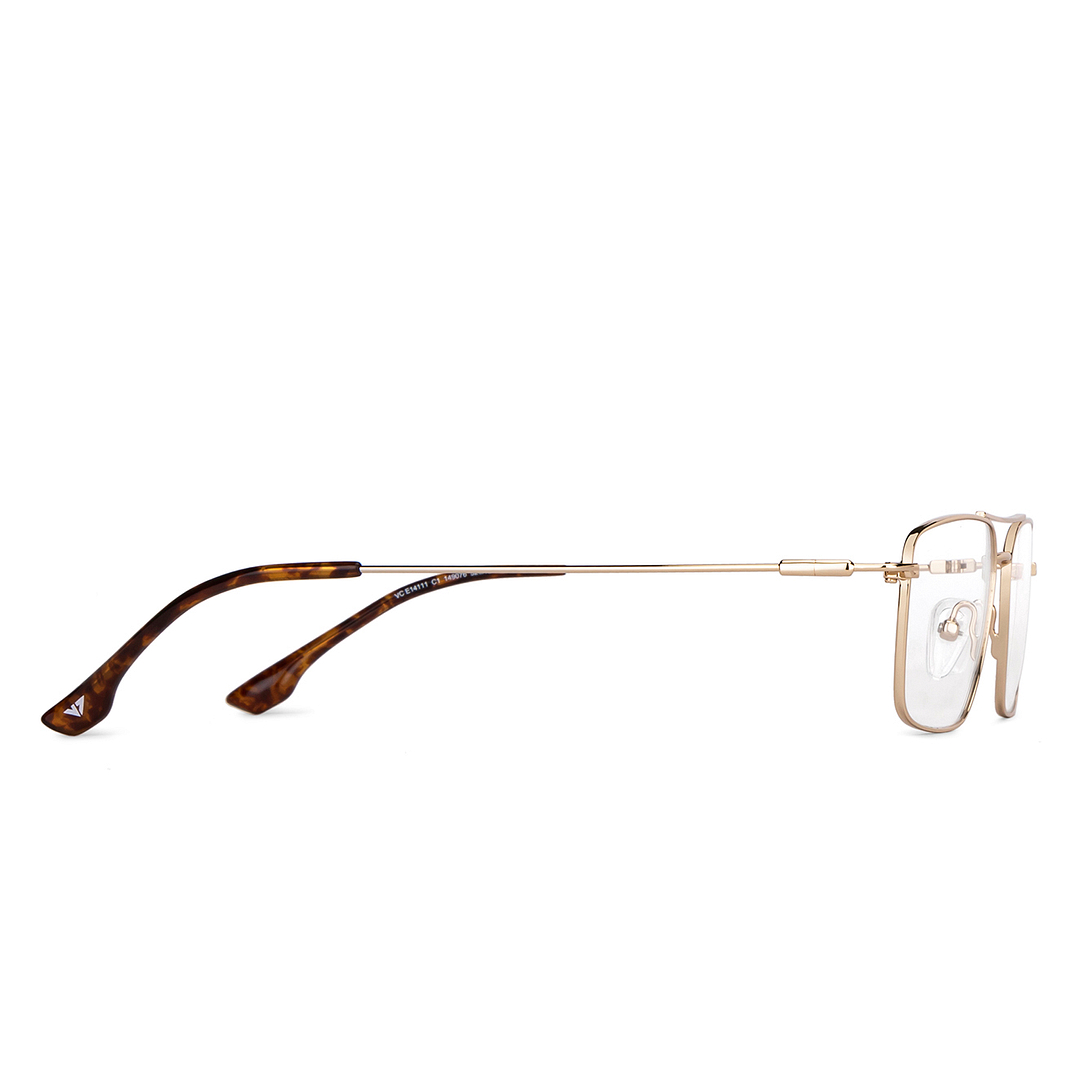 Vincent Chase Online Gold Full Rim Rectangle left side