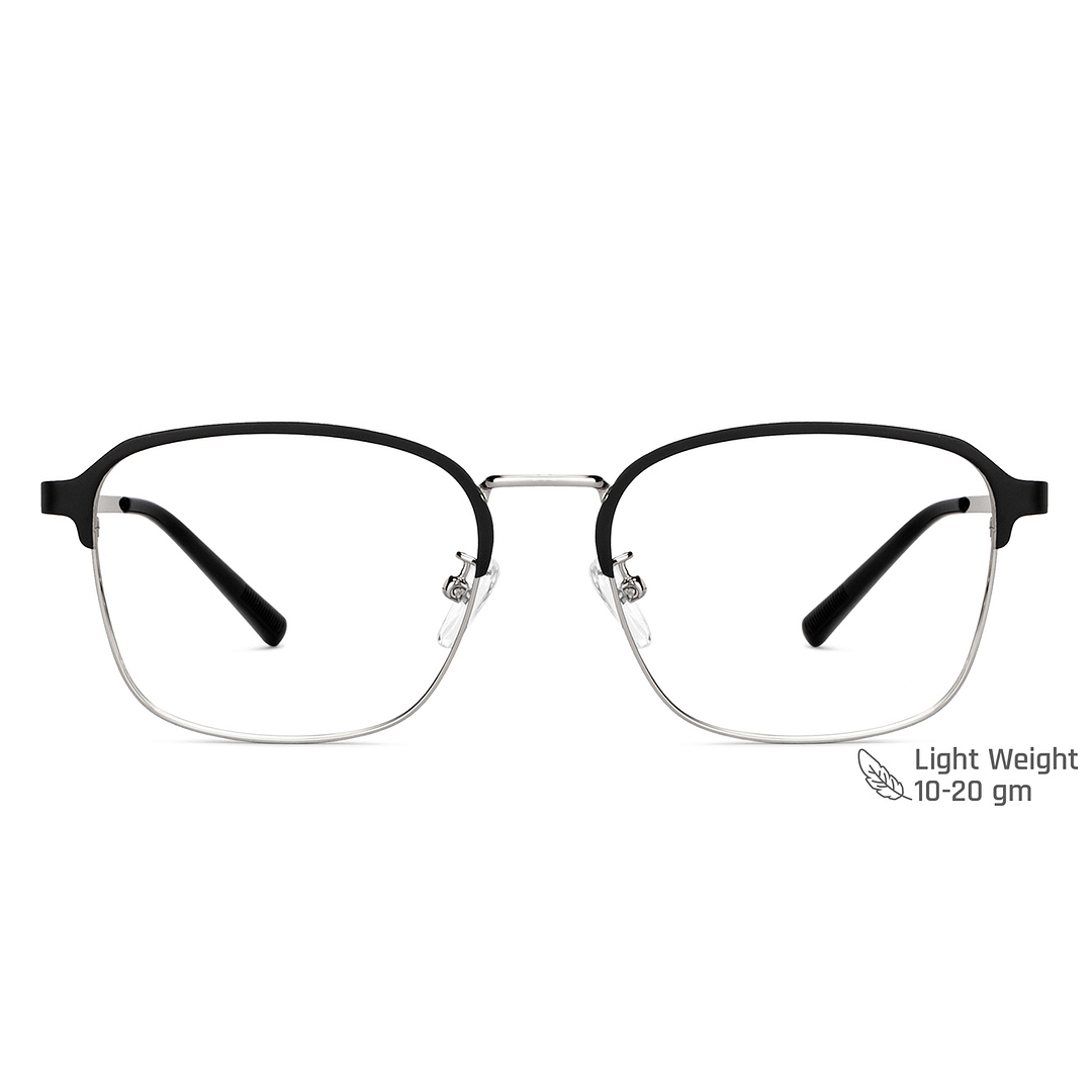Vincent Chase Online Dark Gunmetal Full Rim Square right side
