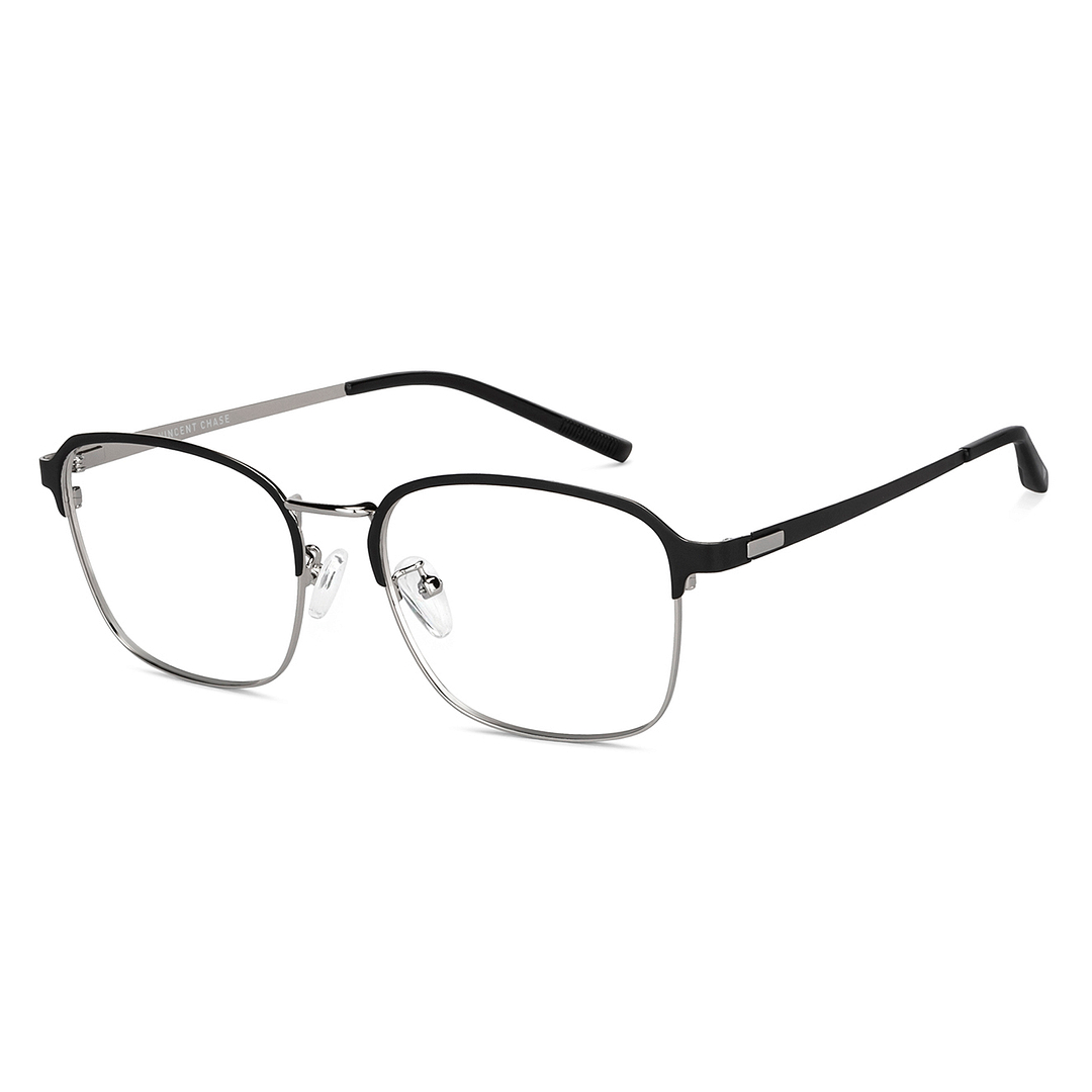 Vincent Chase Online Dark Gunmetal Full Rim Square right side