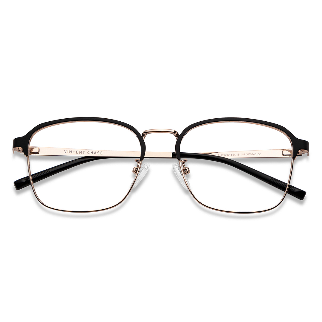 Vincent Chase Online Black Full Rim Square left side