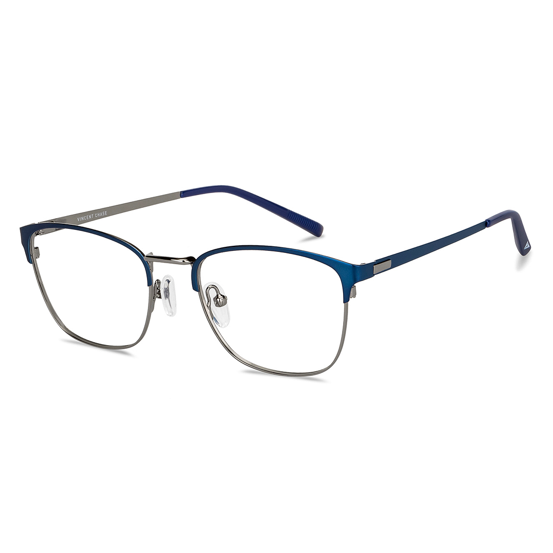 Vincent Chase Online Sky Blue Full Rim Cat Eye right side