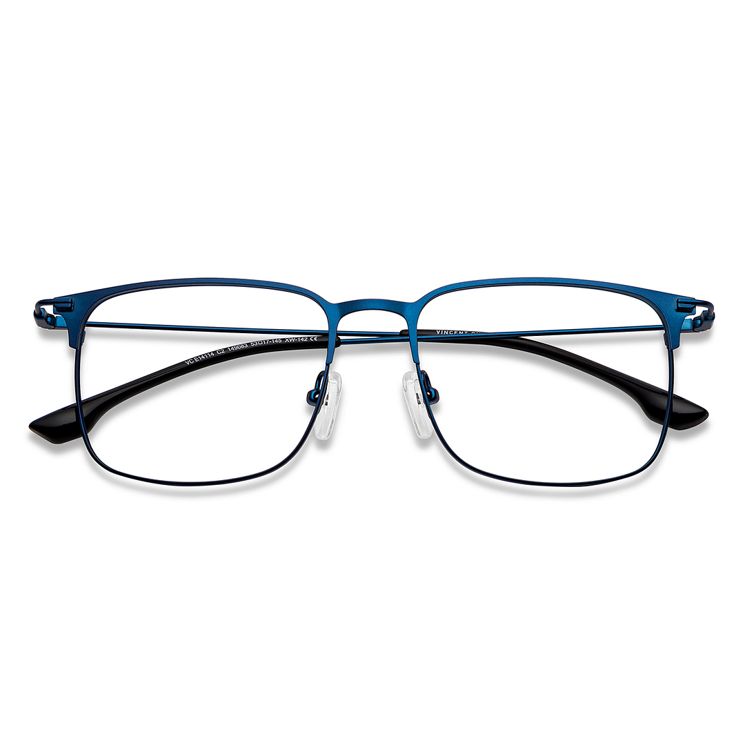 Vincent Chase Online Sky Blue Full Rim Square left side