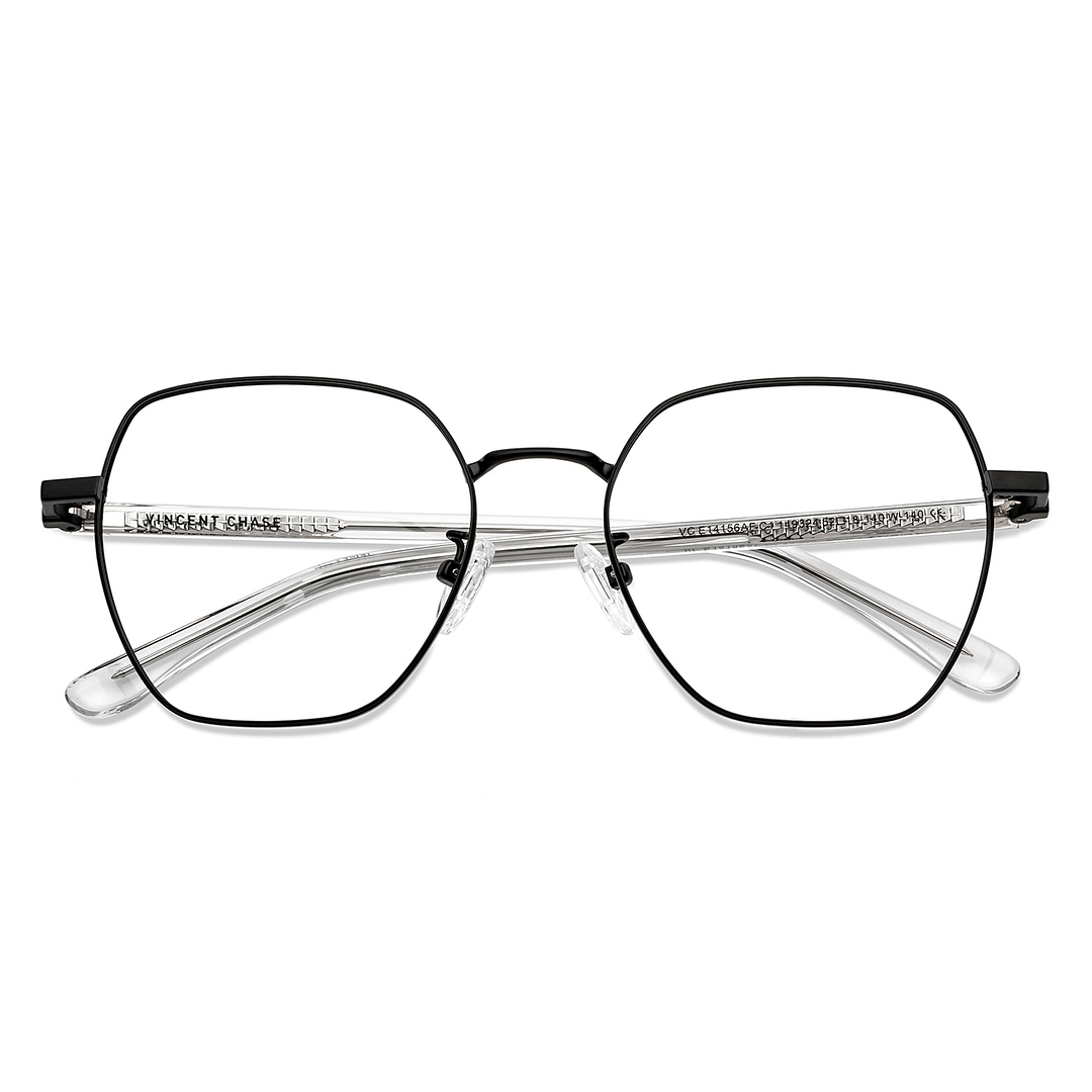 Vincent Chase Online Black Full Rim Geometric left side