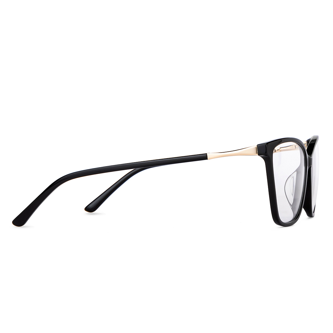 Vincent Chase Online Black Full Rim Cat Eye left side