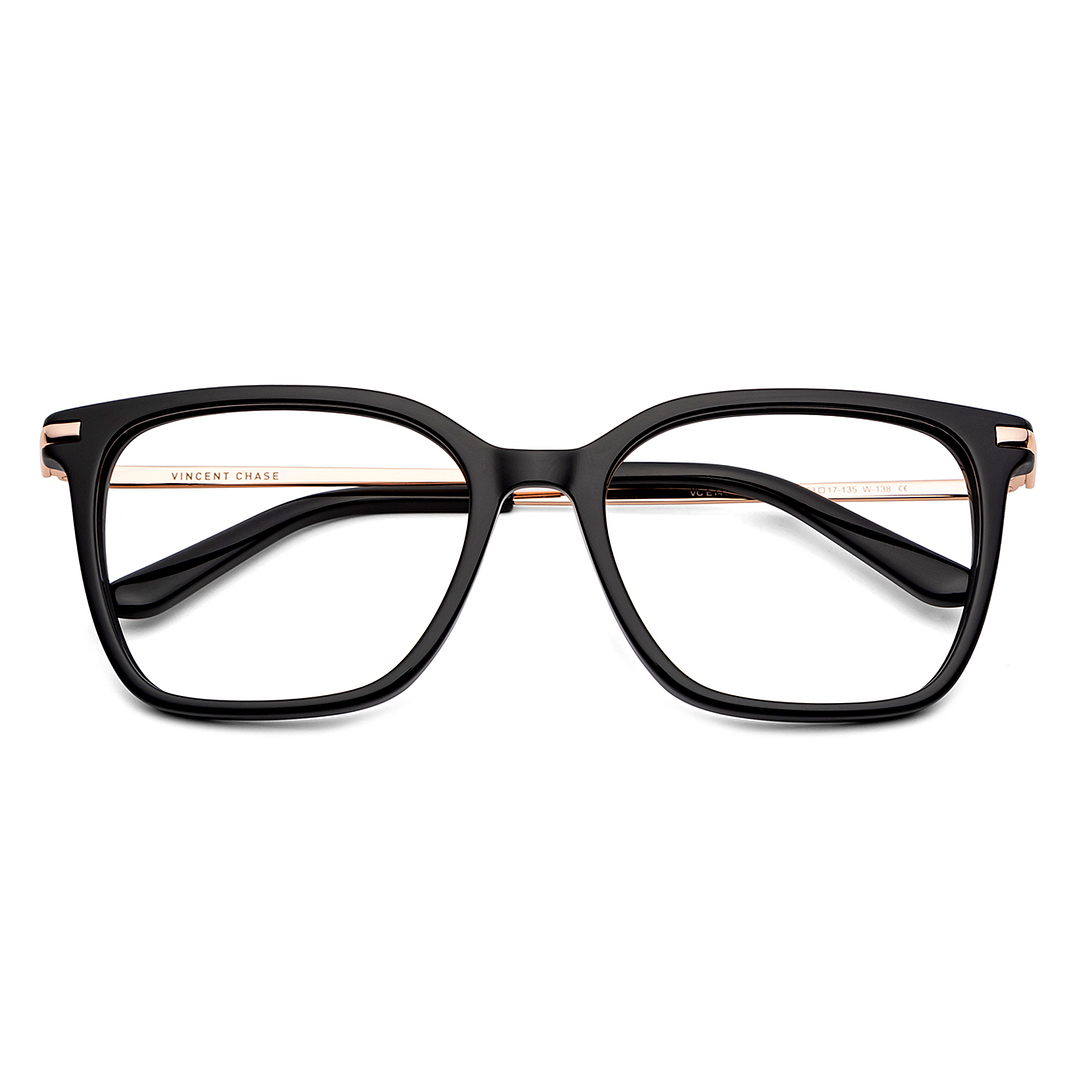 Vincent Chase Online Black Full Rim Square left side