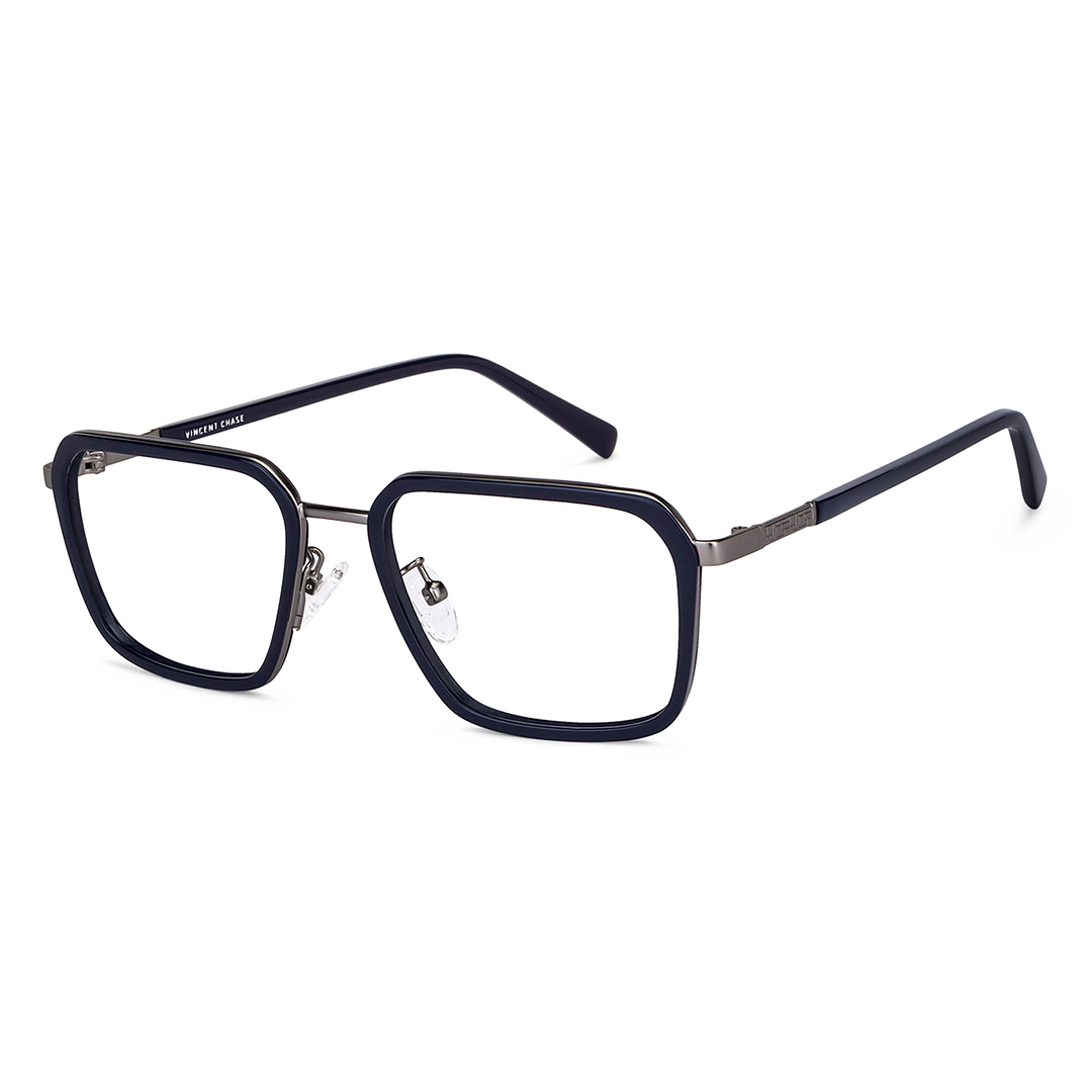 Vincent Chase Online Mid Gunmetal Full Rim Square left side