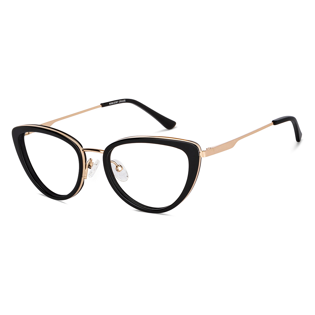 Vincent Chase Online Black Full Rim Cat Eye right side