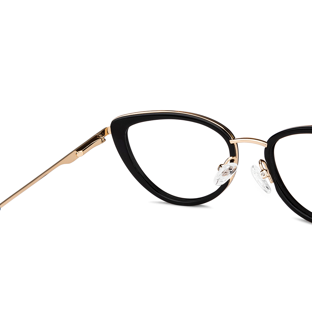 Vincent Chase Online Black Full Rim Cat Eye right side