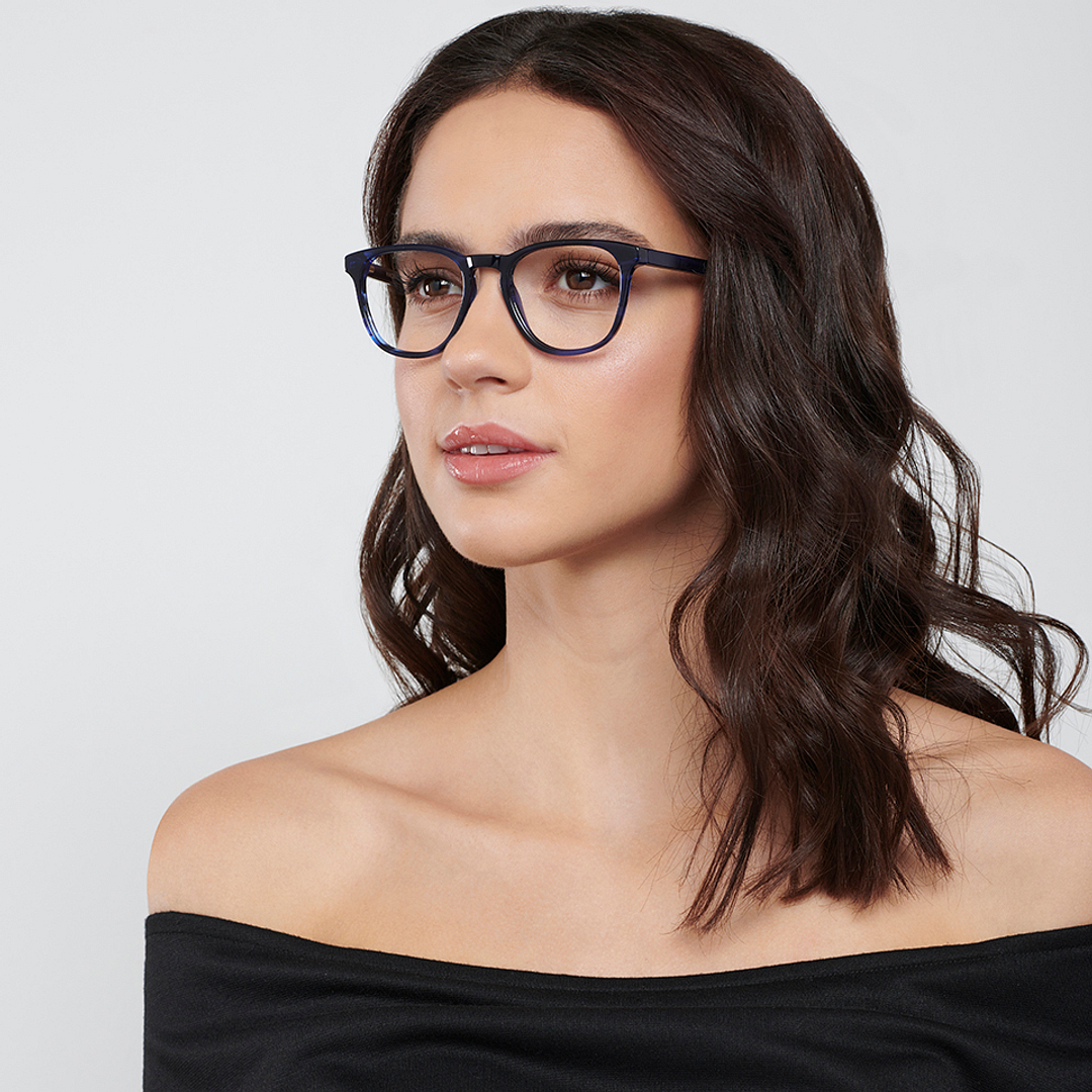 Vincent Chase Online Sky Blue Full Rim Square right side