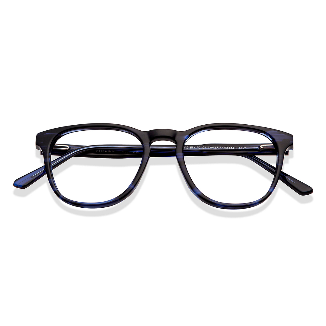 Vincent Chase Online Sky Blue Full Rim Square left side