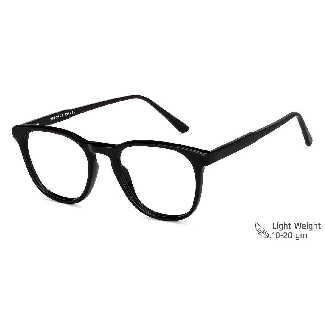 Vincent Chase Online Black Full Rim Square right side