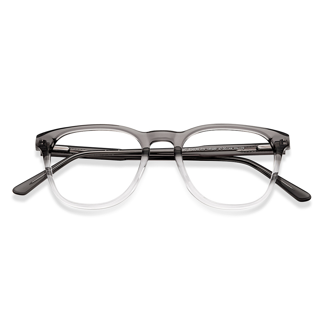 Vincent Chase Online Gray Transparent Full Rim Square left side