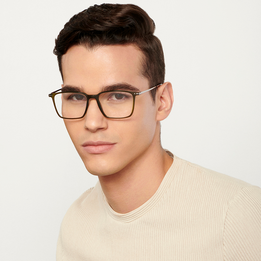 Vincent Chase Online Green Transparent Full Rim Square right side