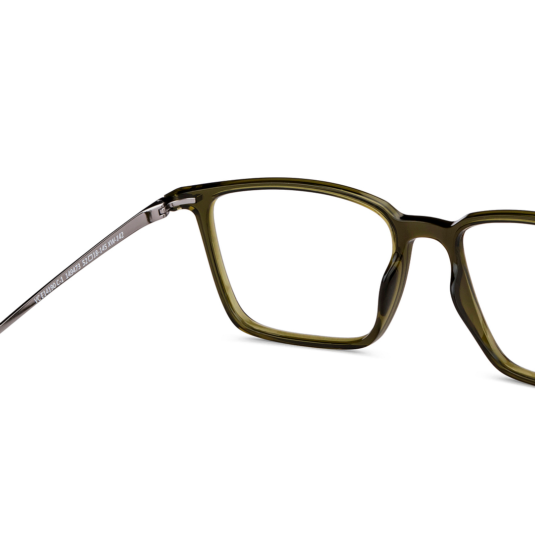 Vincent Chase Online Green Transparent Full Rim Square right side