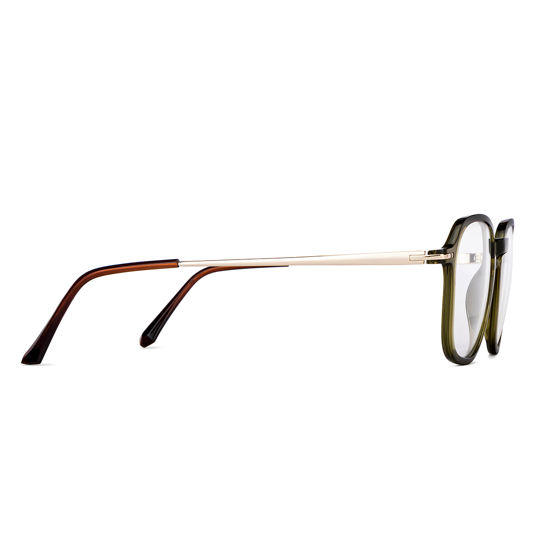 Vincent Chase Online Green Transparent Full Rim Square left side