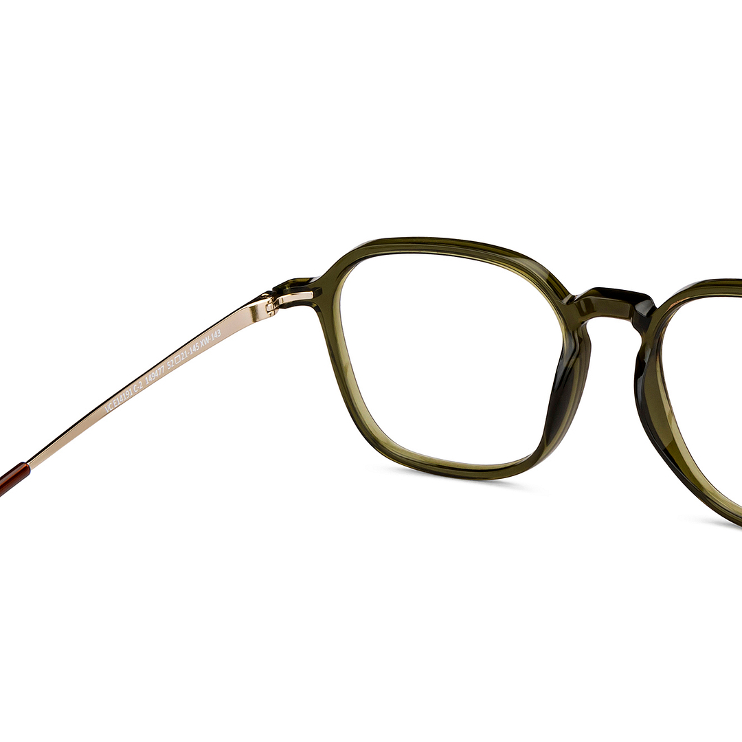 Vincent Chase Online Green Transparent Full Rim Square right side