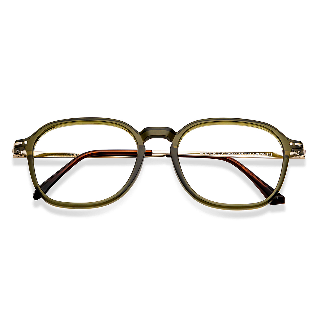 Vincent Chase Online Green Transparent Full Rim Square left side