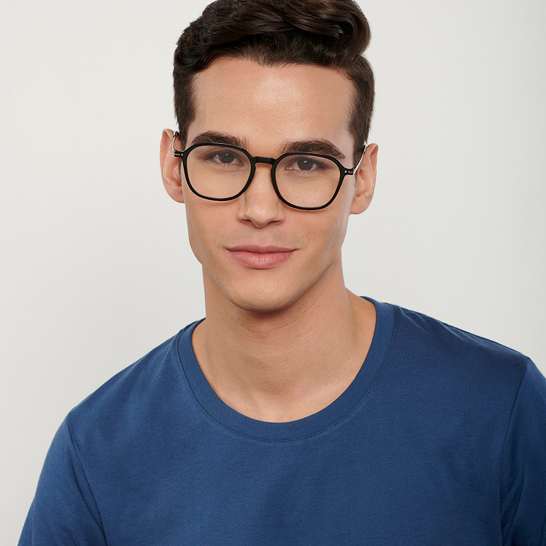 Vincent Chase Online Black Full Rim Square left side