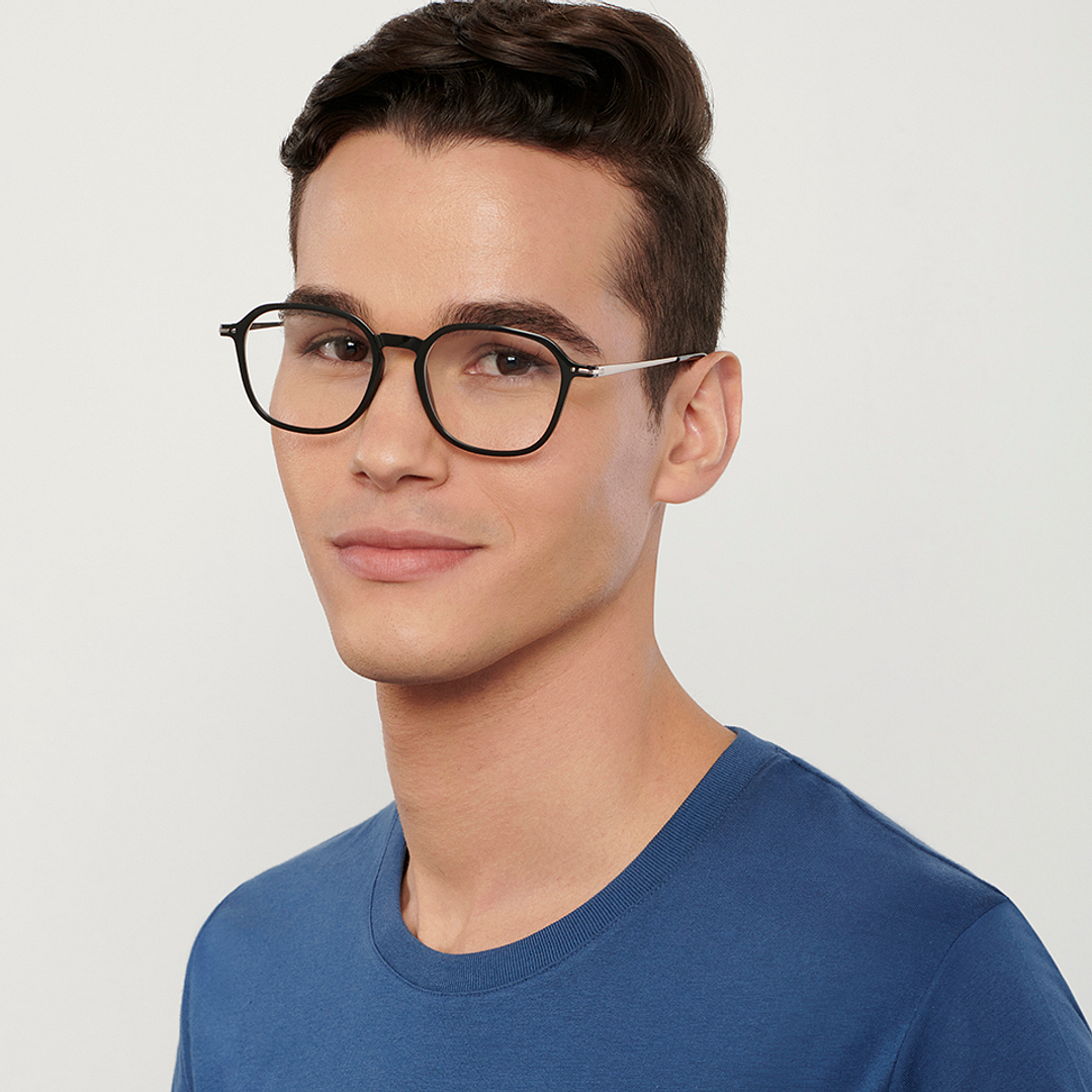 Vincent Chase Online Black Full Rim Square right side