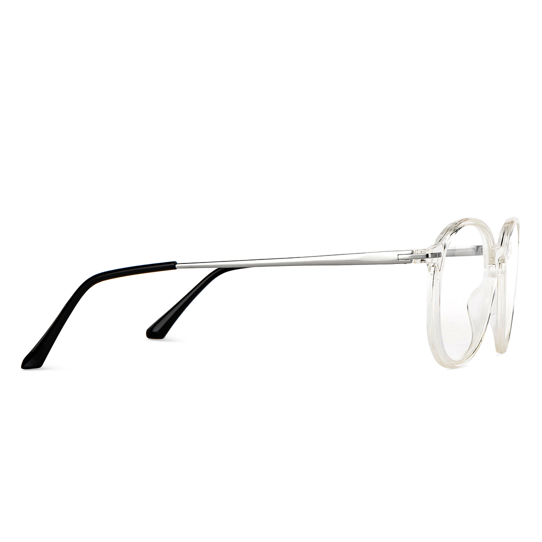 Vincent Chase Online Crystal Transparent Full Rim Round left side