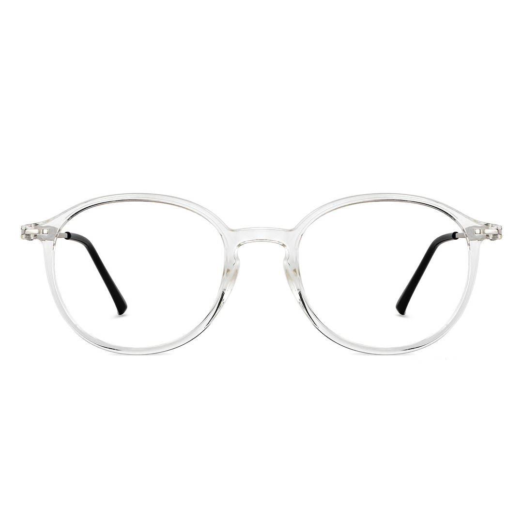 Vincent Chase Online Crystal Transparent Full Rim Round left side
