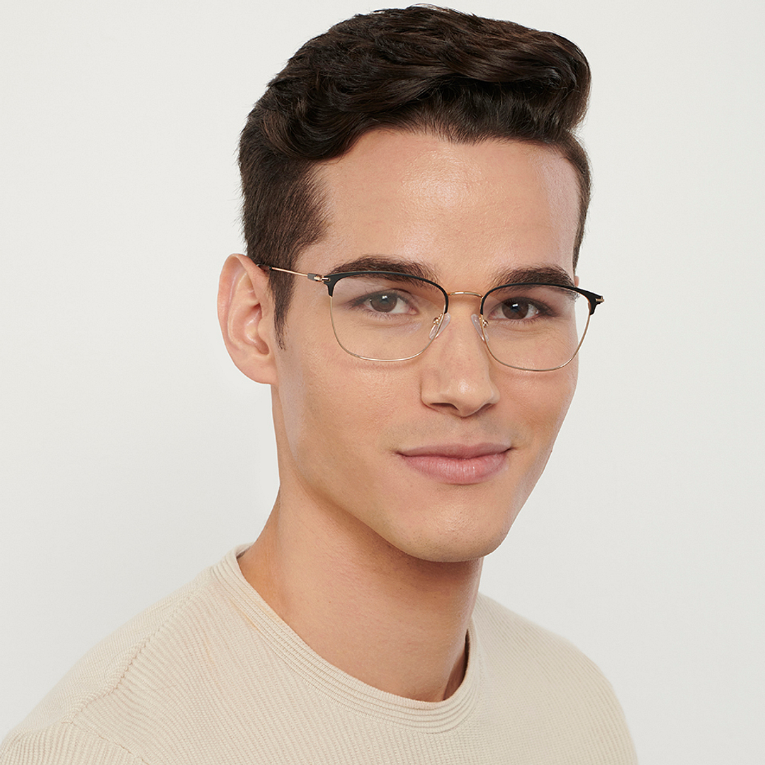 Vincent Chase Black Full Rim Cat Eye right side