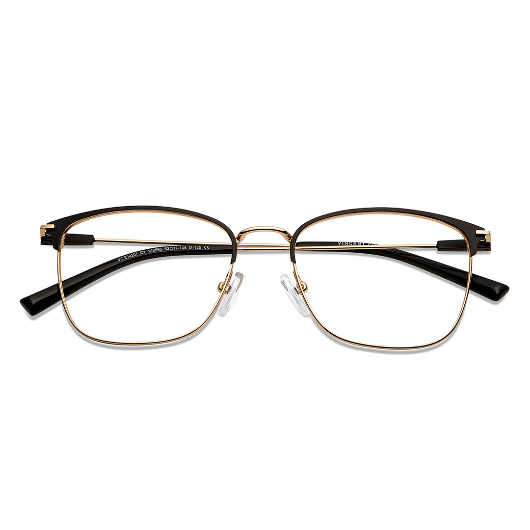 Vincent Chase Black Full Rim Cat Eye left side