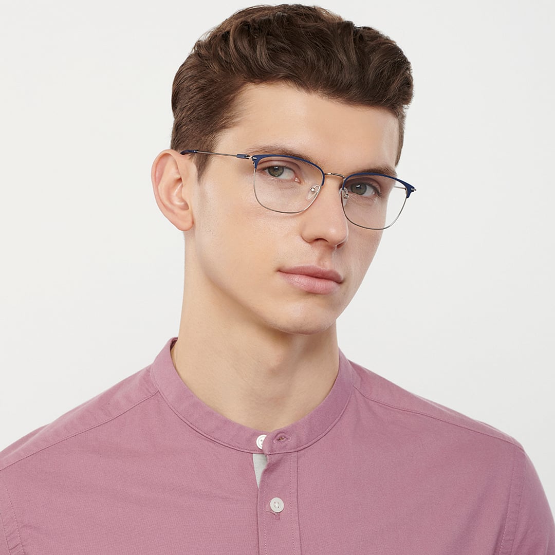 Vincent Chase Online Silver Full Rim Cat Eye right side