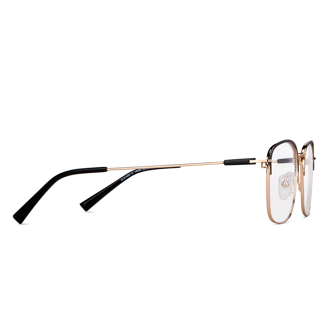 Vincent Chase Black Full Rim Square left side