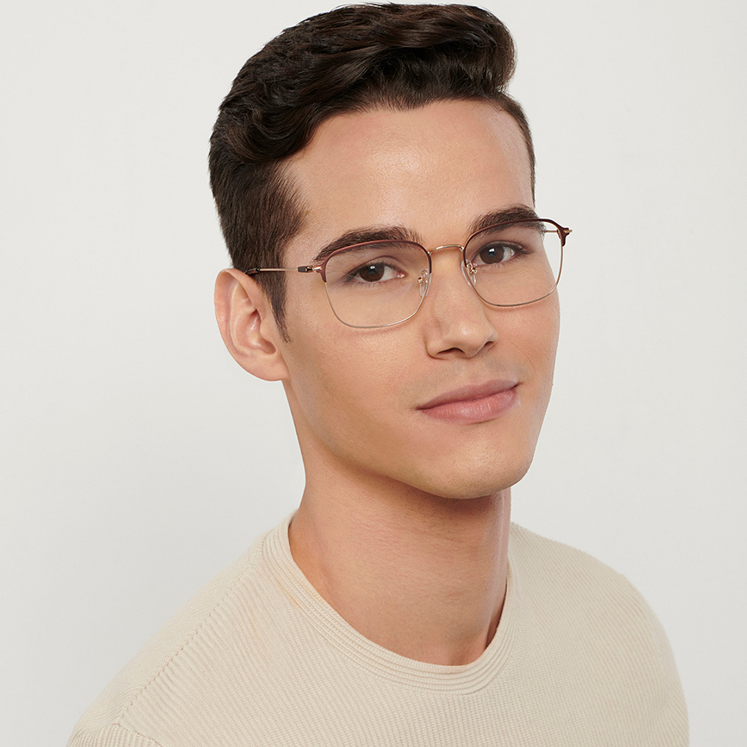 Vincent Chase Online Gold Full Rim Square right side