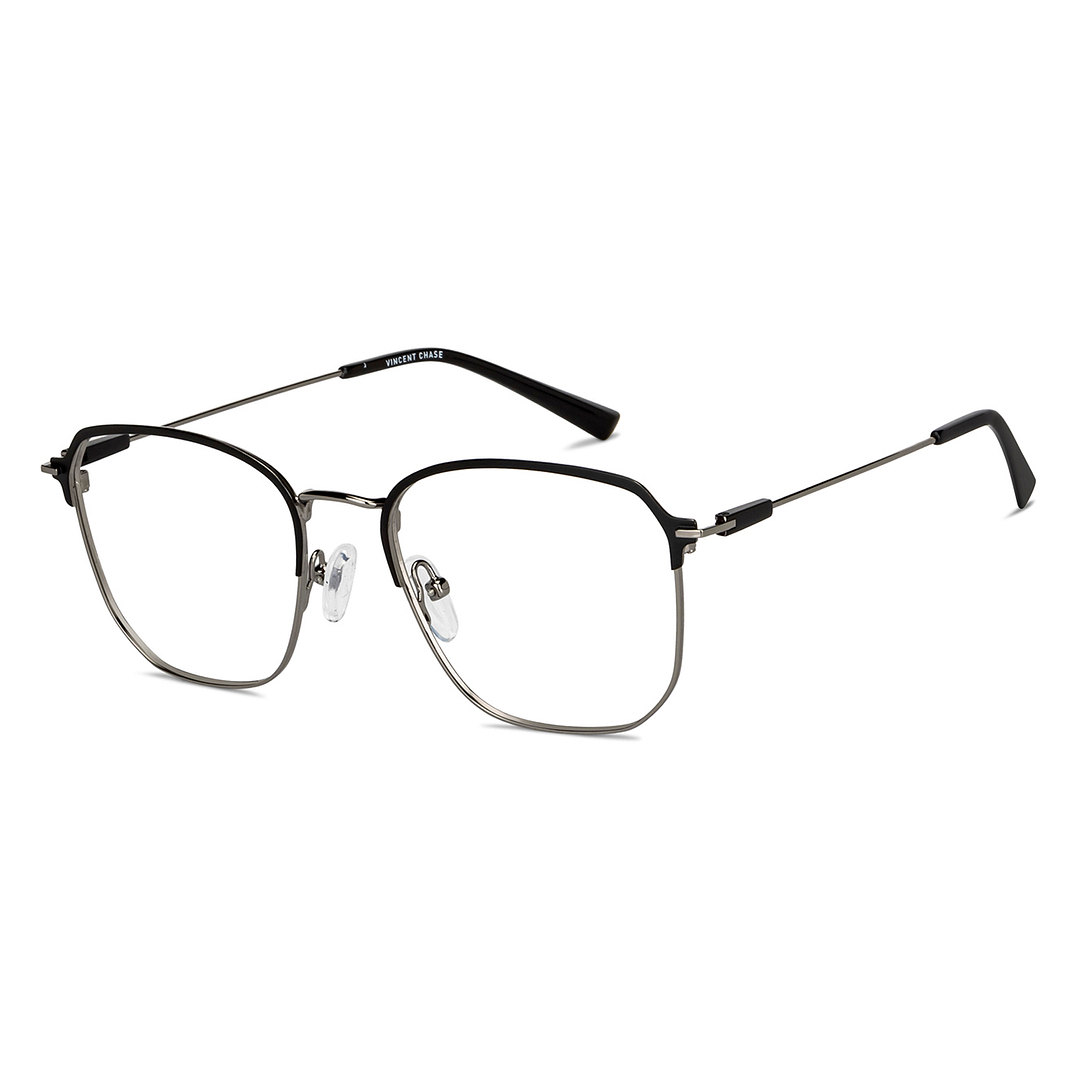 Vincent Chase Dark Gunmetal Full Rim Square right side