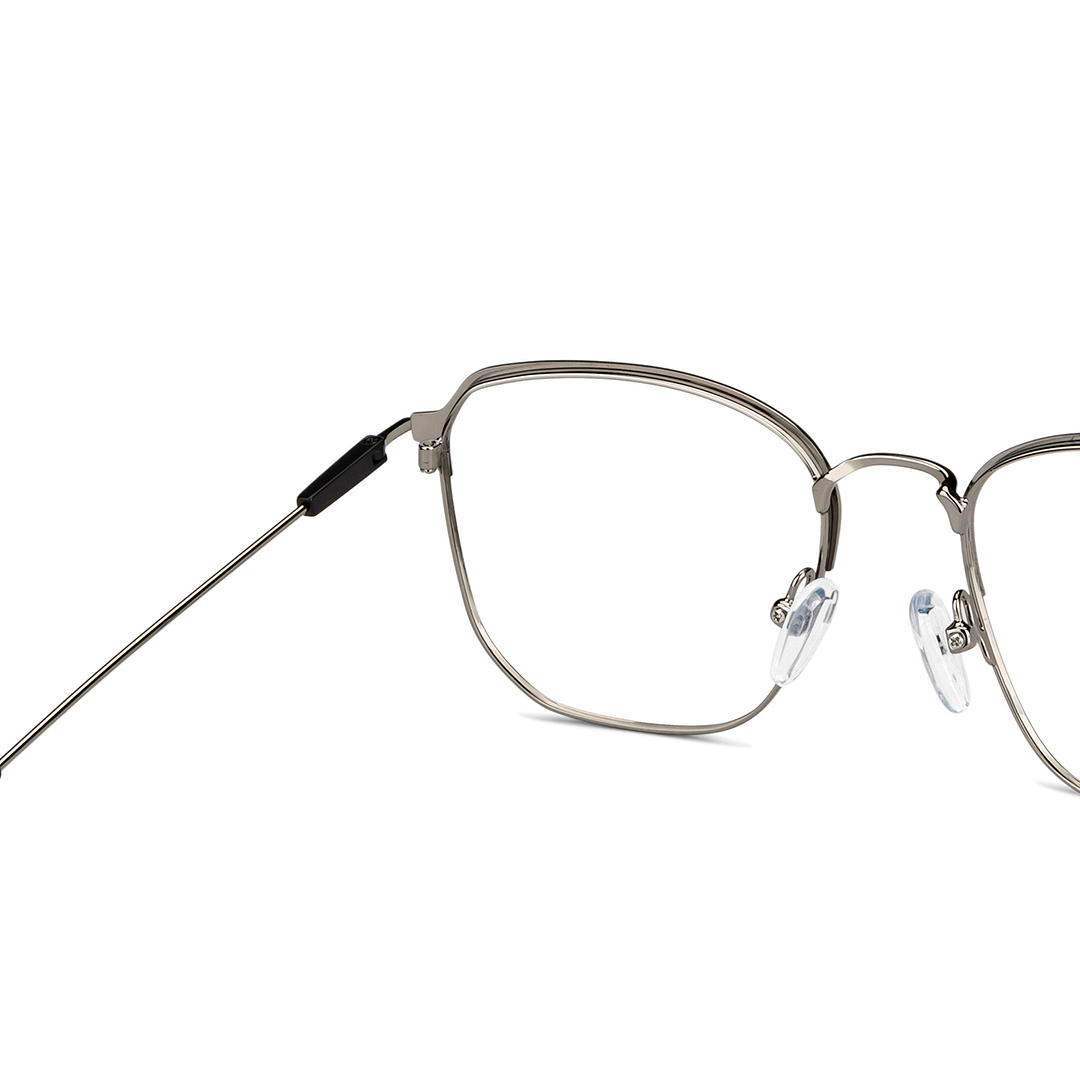 Vincent Chase Dark Gunmetal Full Rim Square right side