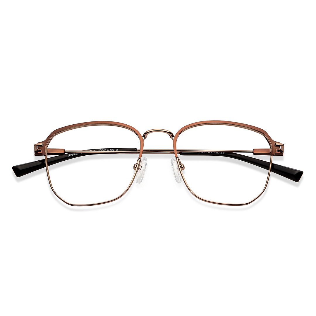 Vincent Chase Online Light Brown Full Rim Square left side