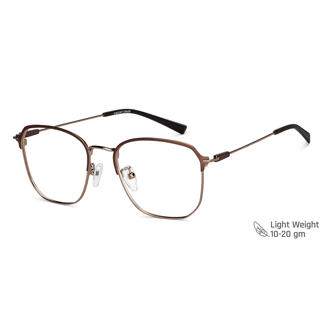 Vincent Chase Online Gold Full Rim Square left side